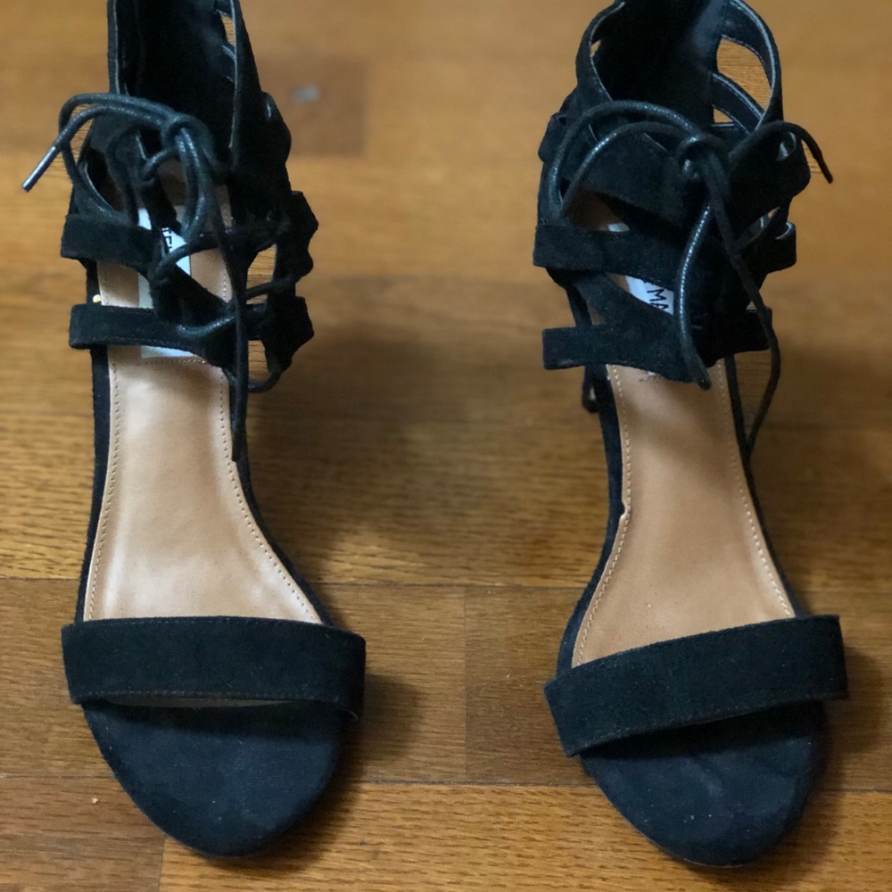 Steve Madden Suede Strappy Heel